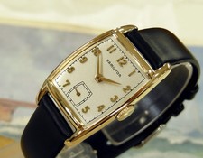 1948 Vintage HAMILTON DENNIS, Stunning SILVER Dial, Serviced & Warranty picture