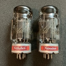 Rare Real Vintage Genalex Gold Lion KT88 Tubes Amplitrex Tested GEC 6550 L@@K picture