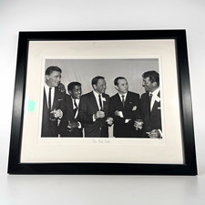 Rat Pack Limited Edition Getty Archive Giclée #49/275 Framed COA Sinatra picture