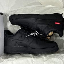 Nike x Supreme Air Force 1 Low Black Men's Sneaker US 9 M New w/ Box picture