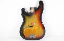 1977 Vintage Fender Precision Bass Lefty Sunburst Ash BODY Left-Handed 1970s USA picture
