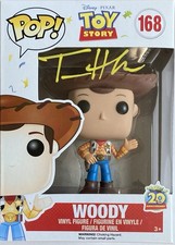 TOM HANKS AUTOGRAPHED SIGNED TOY STORY WOODY FUNKO POP #168 picture