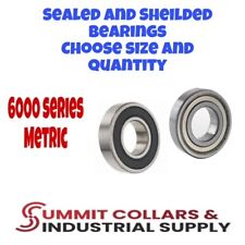 6000 series radial bearings SEALED TYPE 2RS & SHEILDED TYPE ZZ Choose size & qty picture