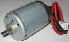 12 V - 1750 RPM - Slow Speed Electric DC Motor w/ Cable + Connector - High TQ picture