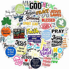 300PCS Inspirational Christian Jesus Bible Verse Stickers, Christian Gifts | picture