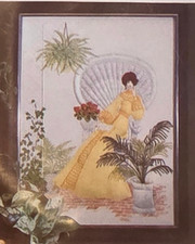 1977 Vintage Summer Afternoon Trapunto Quilting & Crewel Stitchery Kit 7391 picture