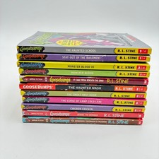 Goosebumps R.L. Stine Scholastic Book Lot of 11 Vintage Horror Paperbacks picture