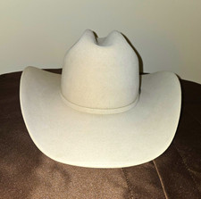 Resistol Wilderness (CB) Silverbelly Western Cowboy Hat 7 1/2 4 1/4