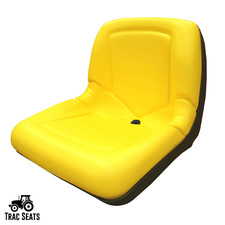 Yellow Low Back Seat for John Deere 2210 Compact Tractor - LVA12751 picture