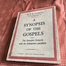 A Synopsis of Gospels with the Johannine & Synoptic Parallels 1970 2nd edition picture