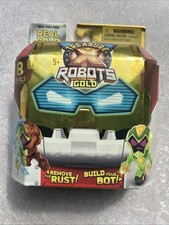 TREASURE X MINI ROBOTS GOLD - Remove the RUST AND BUILD YOUR BOT - New In Box picture