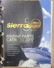 Sierra Marine 2017 Comprehensive Color Parts Catalog Inboard/Outboard Engines picture