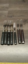 7 Antique Three Tine Forks Civil War Era  picture