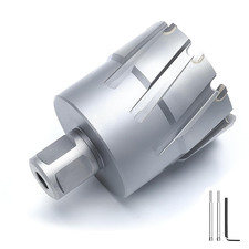 HSS Annular 1-1/4 x 2 Cutter with Weldon Shank,32mm Carbide Tip Annular Drill Bi picture