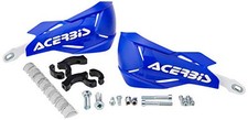 Acerbis X-Factory Handguards Blue/White Universal Fit picture