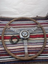 1938 1939 Packard OEM Banjo Steering Wheel Horn Button Three Spoke Complete picture