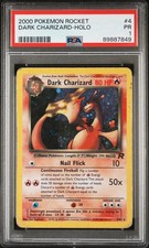 Dark Charizard Holo PSA 1 2000 Pokemon Rocket #4 picture