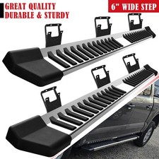 Side Protective Steps FOR 17-26 Ford F250 F350 Superduty Crew Cab Running Boards picture
