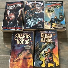 Lot Of 5 Lois McMaster Bujold Paperbacks picture