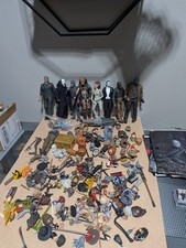 Huge Lot of NECA Figures LOOSE Horror Icons Hundreds Of Parts, Heads, Hands Et picture