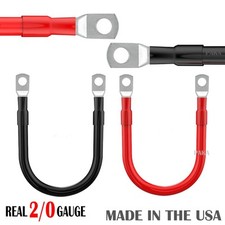 2/0 AWG Gauge Custom Battery Cable Copper Car Solar Power Wire Inverter Welding picture