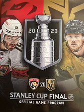 2023 VEGAS GOLDEN KNIGHTS CHAMPIONS STANLEY CUP FINAL GAME PROGRAM SHIPPING NOW picture