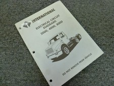 1994 International 4600 4700 4800 4900 Truck Electrical Wiring Diagrams Manual picture
