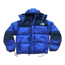 VTG North Face Nuptse 700 Goose Down Puffer Jacket MEDIUM Retro Snow Hike 90's picture
