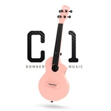 Donner C1 Carbon Fiber Ukulele 23
