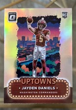 2024 Panini Donruss Optic - JAYDEN DANIELS UPTOWN RC SSP #2 LSU Commanders 🔥🔥 picture