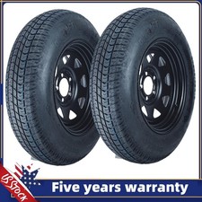 2-Pack Trailer Tire On 13