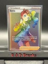 Sonia 203/192 SWSH02: Rebel Clash Secret Rare Pokemon Card - NM picture