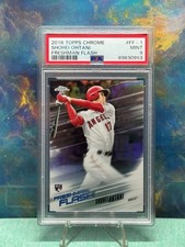 2018 Topps Chrome Shohei Ohtani Freshman Flash RC #FF-1 PSA 9 MINT Rookie picture