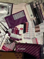 Jamberry Purple Polka Dot Mini Party Box for 8 including mini Heater picture