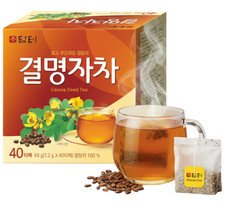 DAMTUH Korean Cassia Seed Tea 결명자차, Traditional Cassia Herbal Tea Bags picture