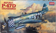Academy 1/48 Scale Republic P-47D Thunderbolt Model  Kit # 2159 picture