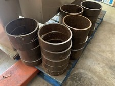 Steel Pipe Collar 8” X 2” Schedule 40 For Welding CouponsS Set Of 9 Rings picture