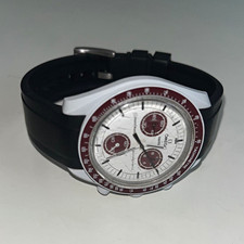 OMEGA x Swatch MoonSwatch Quartz Chronograph 42mm Bioceramic Red/White picture