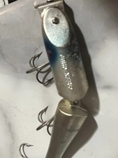 Vintage Creek Chub Lure, Plastic Blue/gray picture