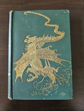 RARE early printing 1902 Andrew Lang GREEN FAIRY Stunning HJ Ford Illustrations picture