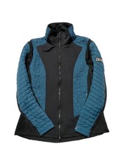 Kerrits Jacket Womens Medium Flex Puffer Hybrid Full Zipper Blue picture