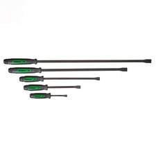 Mayhew Steel Products MH61366GN Dominator Curved Pry Bar Set Green - 5 Piece picture