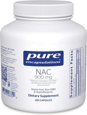 Pure Encapsulations NAC 900 mg, 240 Capsules Exp. 05/28 picture