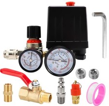 Pressure Switch Manifold Regulator Gauges Air Compressor Pressure Switch Control picture