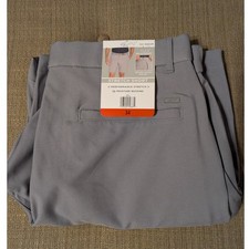 NWT Greg Norman Men's 34 Performance Stretch Golf Shorts Gray 8.5 Inseam picture