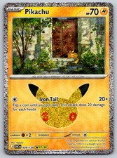 Pikachu Holo ME: 30th Celebration 039/128 Pokemon Card NM picture