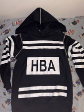 Hood By Air HBA NY Streetwear Hoodie Sweatshirt - Black - Men’s Medium-zipper picture