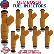 OEM BOSCH 8pcs Fuel Injectors For 1994-1998 Ford Lincoln Mercury 4.6L/5.0L V8 picture