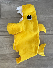 Pinkfong Yellow Shark Hooded Costume, Size 2T, Polyester Animal Theme picture