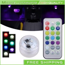 Car Interior Accessories Atmosphere Lamp W/ Remote Control Colorful Led Lights picture